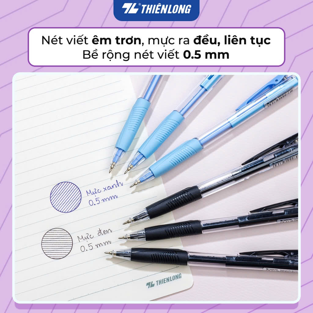 Mô tả Bút gel B - Minimalist Butter Gel Thiên Long GELB-023 - 5