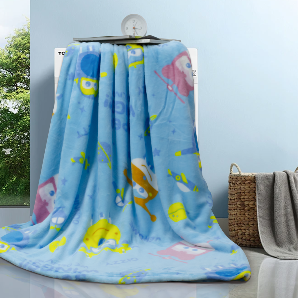 Mô tả Mền tuyết NIN House kích thước 180x200cm in họa tiết nhiều màu sắc - 6