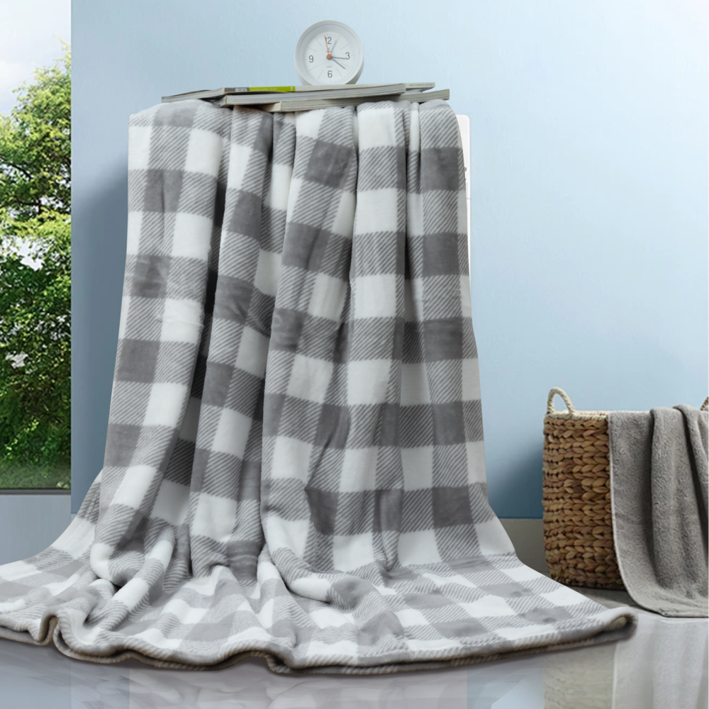Mô tả Mền tuyết NIN House kích thước 180x200cm in họa tiết nhiều màu sắc - 11