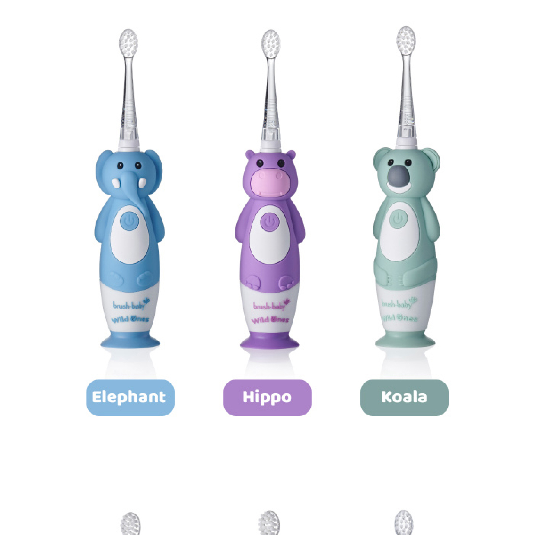 Mô tả Brush-Baby Bàn chải điện sóng âm WildOnes kèm sạc, 2 chế độ làm sạch răng an toàn và hiệu quả cho bé (0 - 10 tuổi) - 7