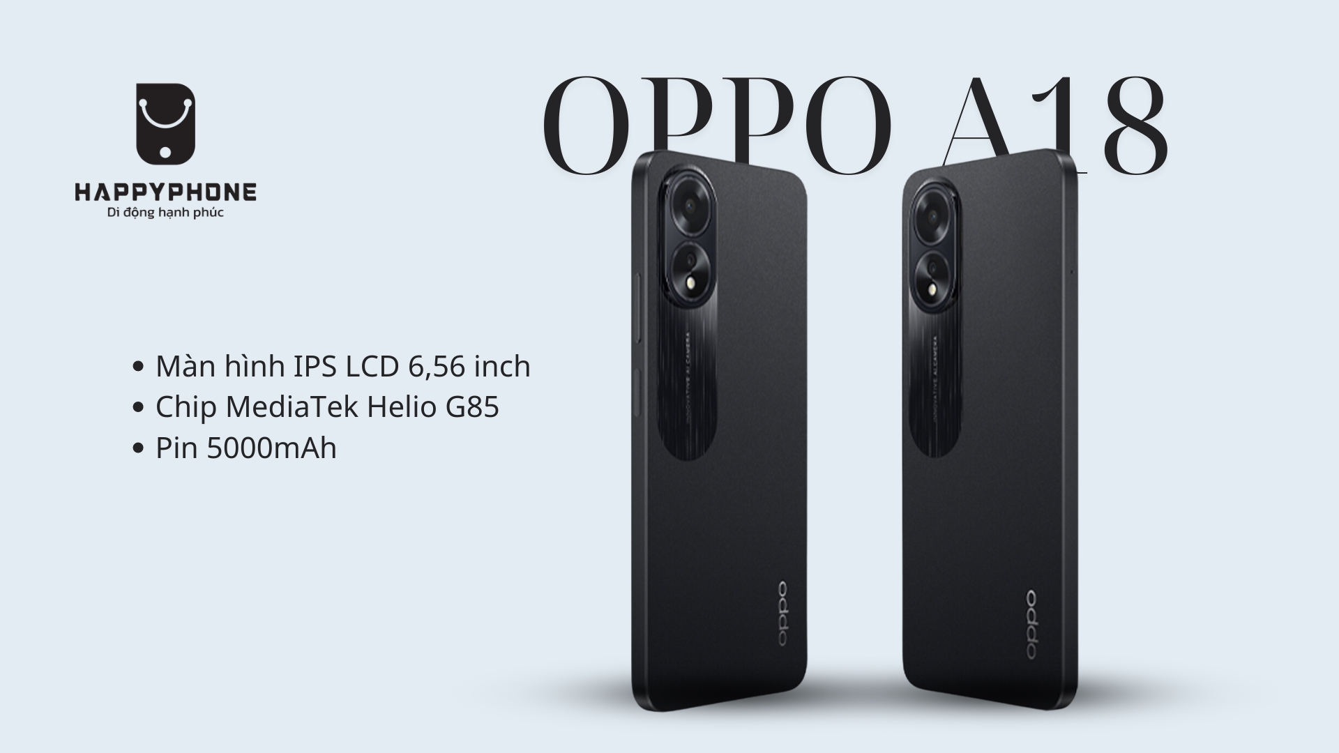 Mô tả Điện thoại OPPO A18 (4GB/128GB) - Hàng mới 100%, Nguyên seal, Bảo hành 12 tháng - 1
