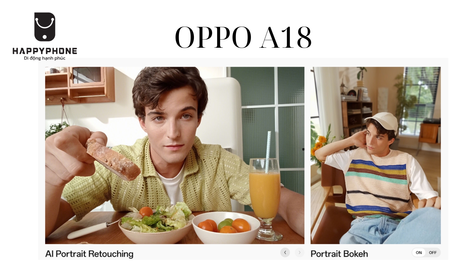 Mô tả Điện thoại OPPO A18 (4GB/128GB) - Hàng mới 100%, Nguyên seal, Bảo hành 12 tháng - 4