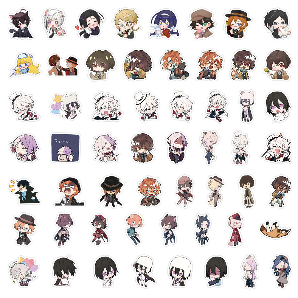 Sticker Anime Cute Hình Dán Conan Kimetsu No Yaiba One Piece Haikyuu ...
