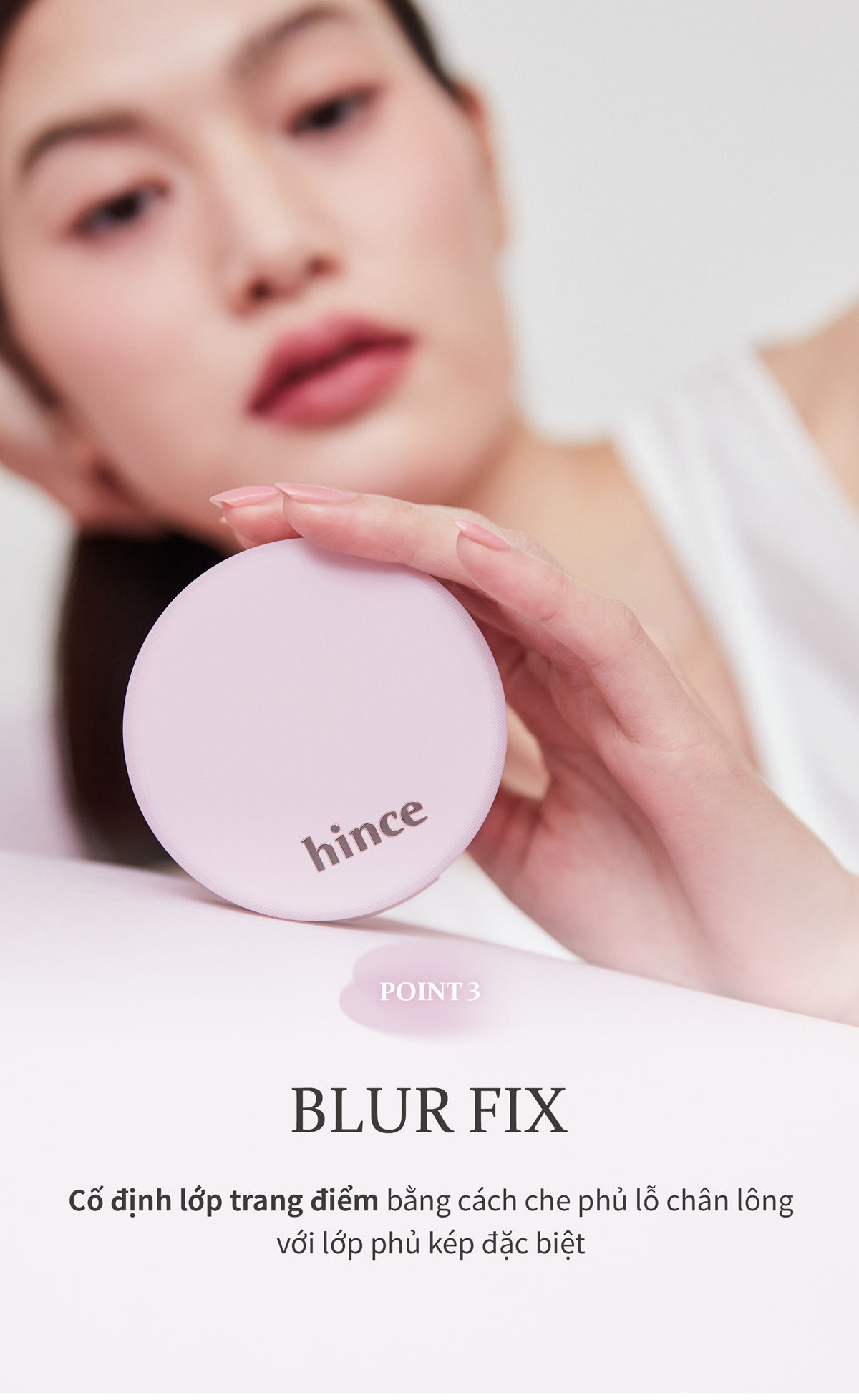 Mô tả Phấn Phủ hince Second Skin Airy Powder 12g - 9