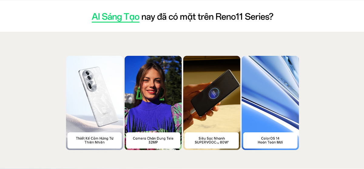 Mô tả Điện thoại OPPO Reno11 Pro 5G (12GB/512GB) | Thiết kế mỏng nhẹ | SUPERVOOC - Hàng Chính Hãng - 2