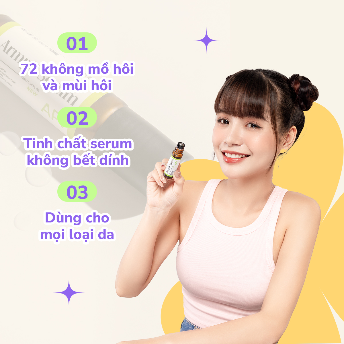 Mô tả Lăn nách APi khử mùi hôi nách, Lăn khử mùi ngăn mồ hôi, Son nách APi mờ thâm, dưỡng sáng nách API BODY ODOR - 7
