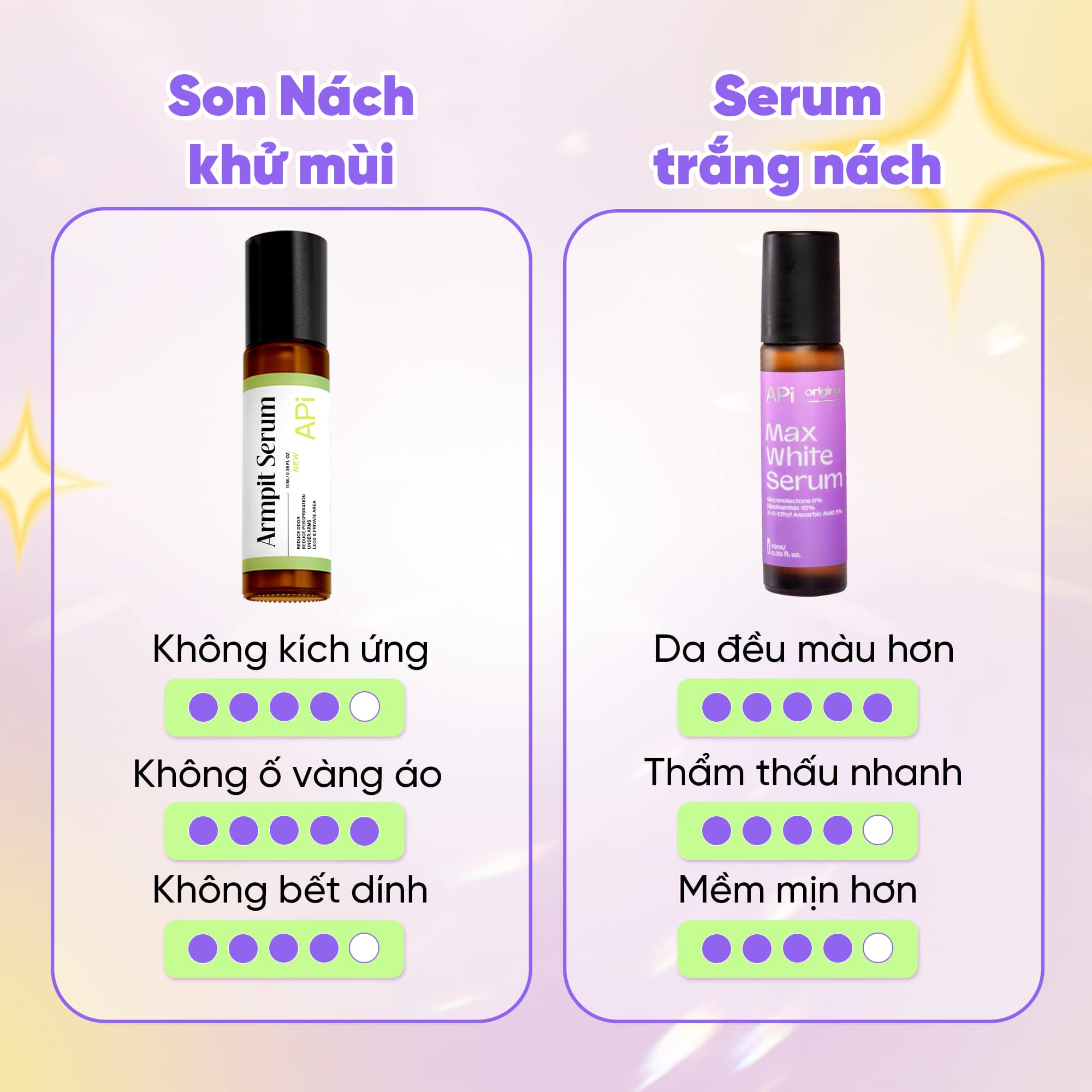 Mô tả Lăn nách APi khử mùi hôi nách, Lăn khử mùi ngăn mồ hôi, Son nách APi mờ thâm, dưỡng sáng nách API BODY ODOR - 9