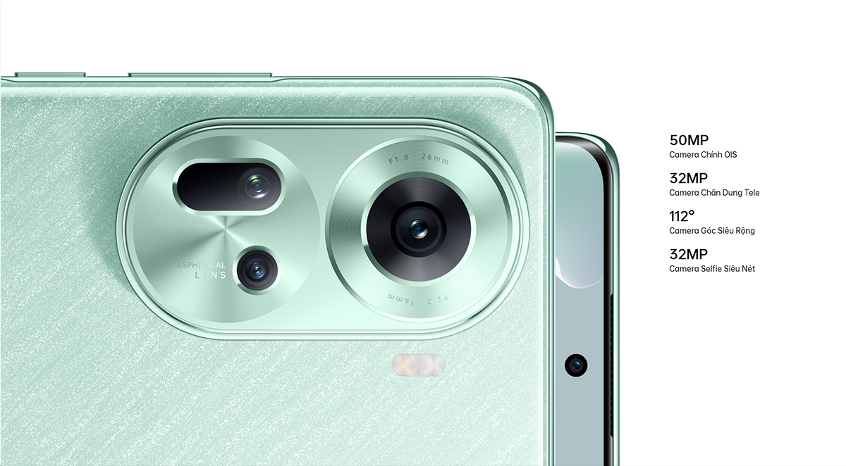 Mô tả Điện thoại OPPO Reno11 5G (8GB/256GB) | Chuyên gia chân dung | Mỏng nhẹ thời thượng - Hàng Chính Hãng - 7