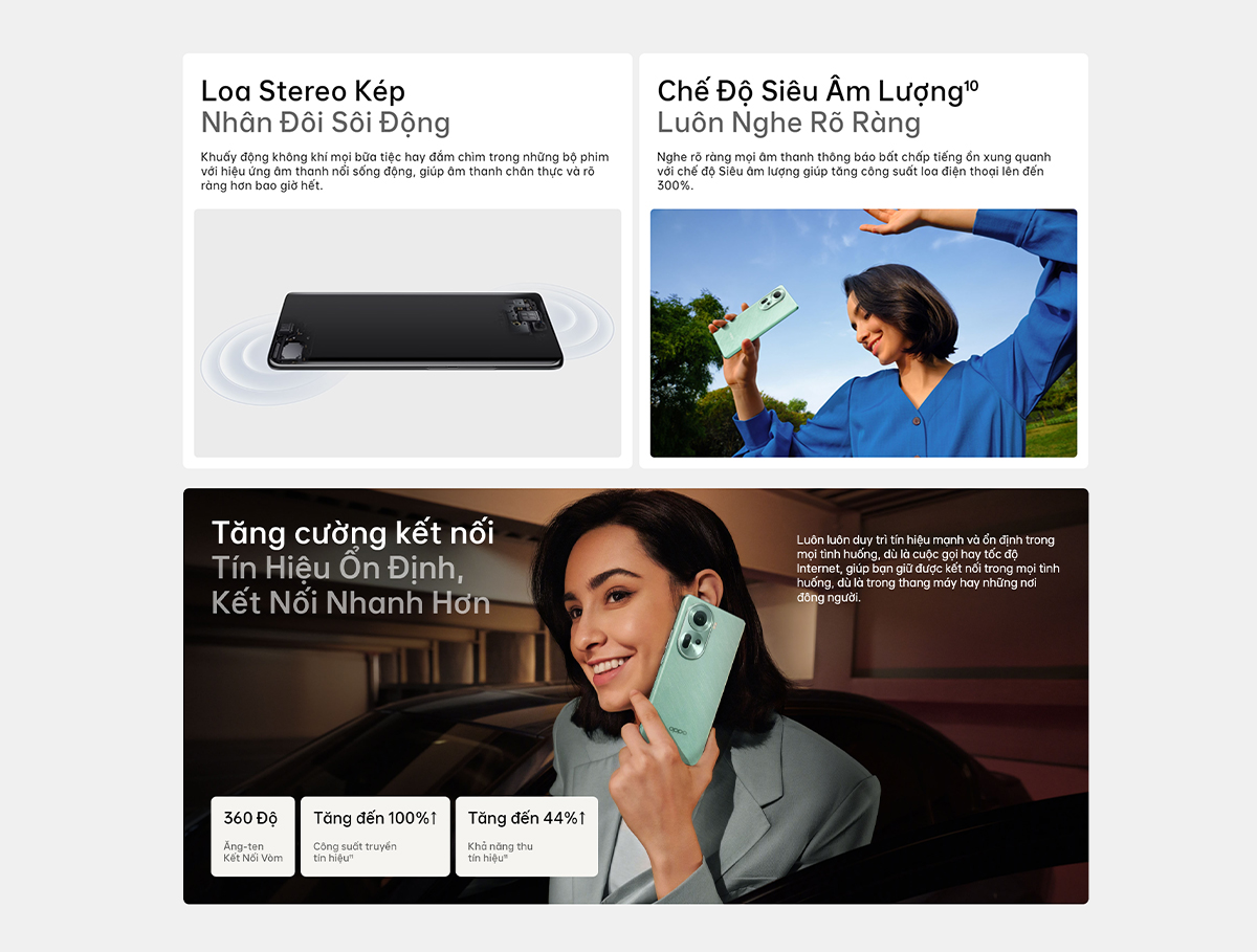 Mô tả Điện thoại OPPO Reno11 5G (8GB/256GB) | Chuyên gia chân dung | Mỏng nhẹ thời thượng - Hàng Chính Hãng - 10