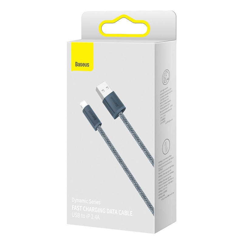 Mô tả Cáp Sạc Nhanh 2.4A Baseus USB Dành cho Phone 13 Pro Max/12 Mini Pro Max - 6