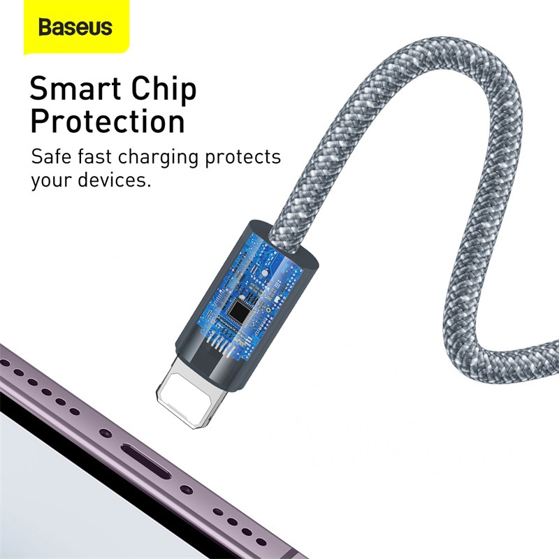 Mô tả Cáp Sạc Nhanh 2.4A Baseus USB Dành cho Phone 13 Pro Max/12 Mini Pro Max - 7
