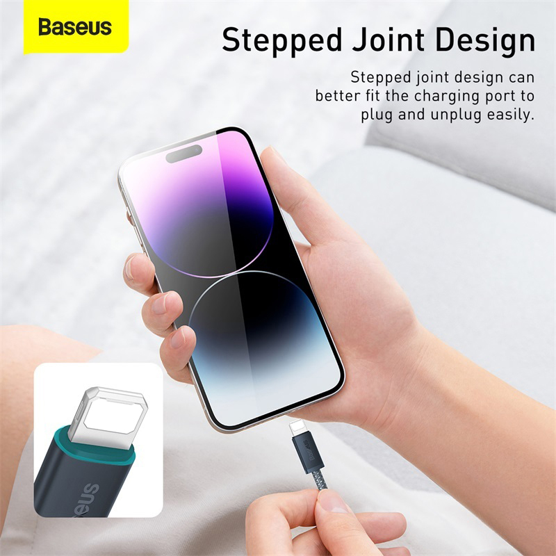 Mô tả Cáp Sạc Nhanh 2.4A Baseus USB Dành cho Phone 13 Pro Max/12 Mini Pro Max - 9
