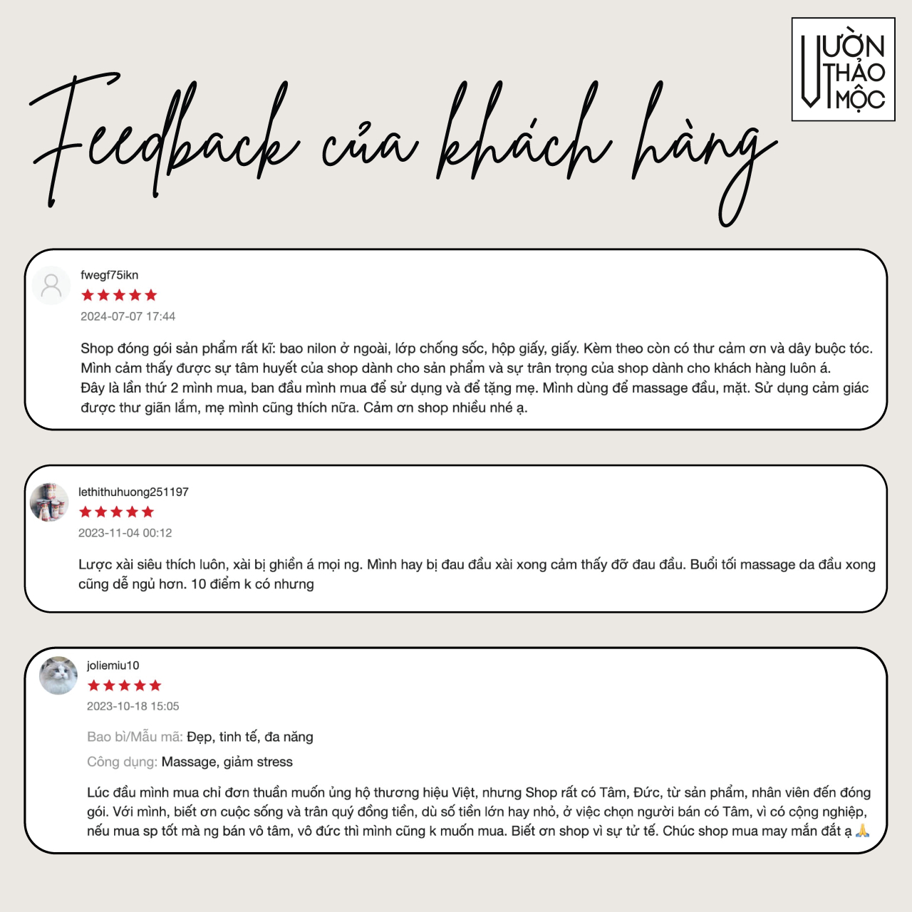 Mô tả Lược Gỗ Đàn Hương Cá Heo VƯỜN THẢO MỘC massage cổ vai gáy giảm đau và căng thẳng thư giãn dành cho cả nam và nữ - 2