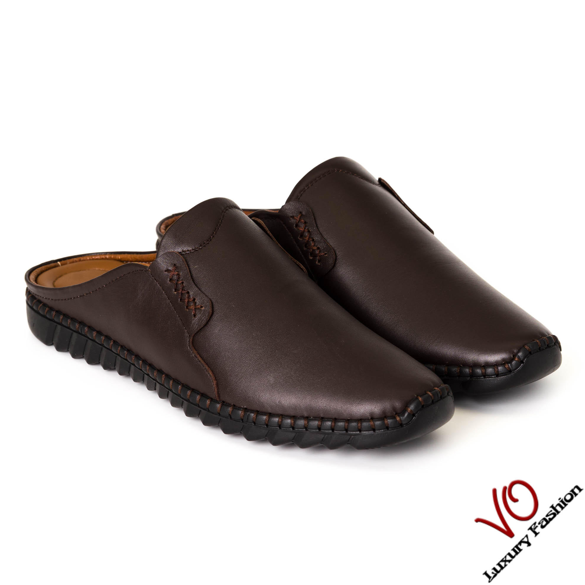 Mô tả Dép bít đầu- dép sục da bò thật VO Shoes_KK42 - 2