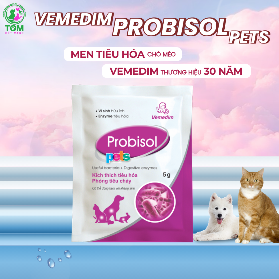 PROBISOL Vemedim Men tiêu hóa cho chó mèo | Shopee Việt Nam