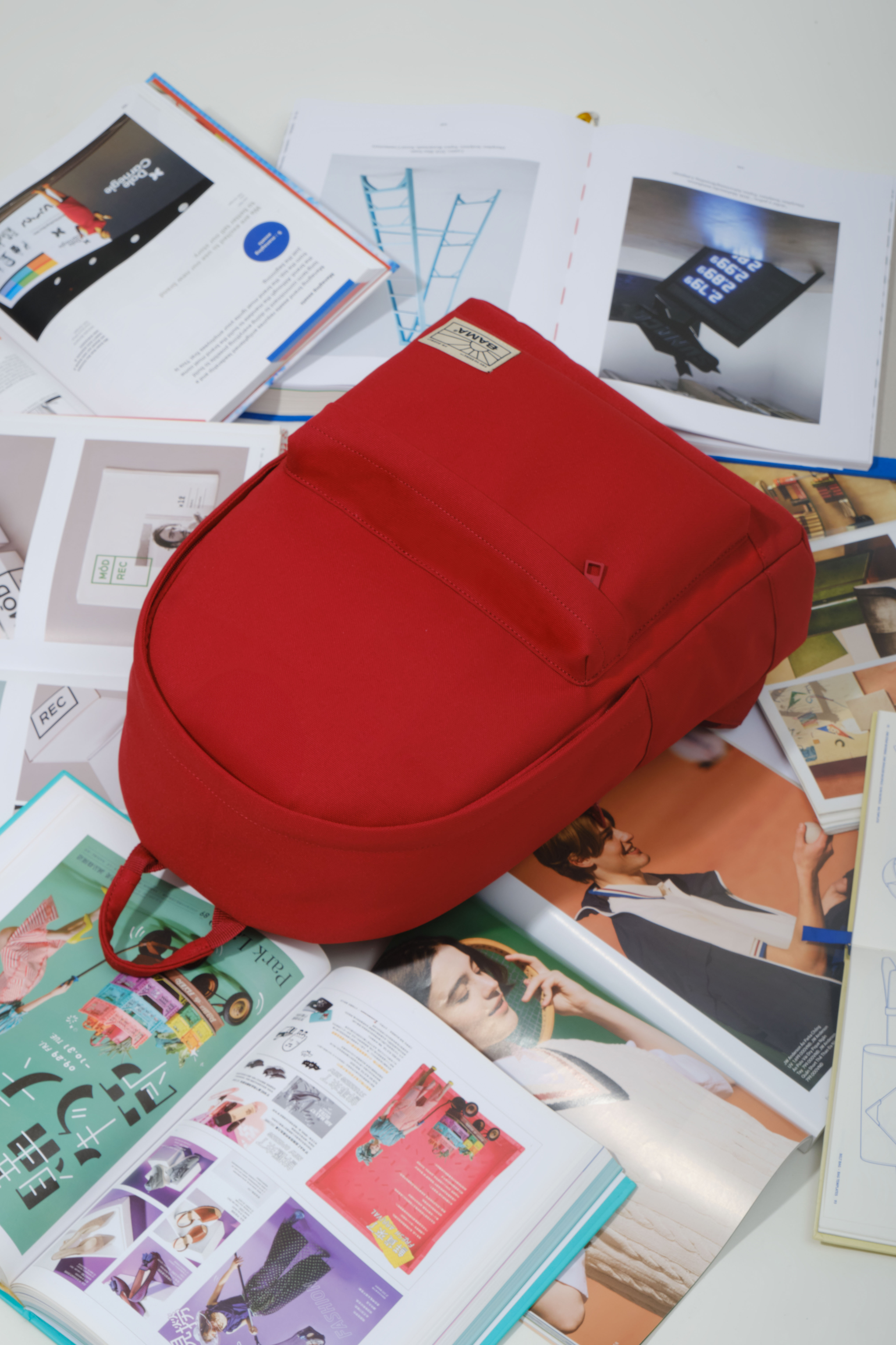 Mô tả Balo nam nữ đi học đi làm BAMA New Basic Backpack NB116 chống nước nhiều ngăn đựng laptop 14 inch - 1