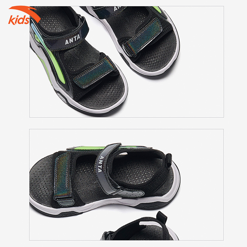 Mô tả Sandals thời trang bé trai size 28-33 Anta Kids Rubik'S Cube 3124B9971 - 7