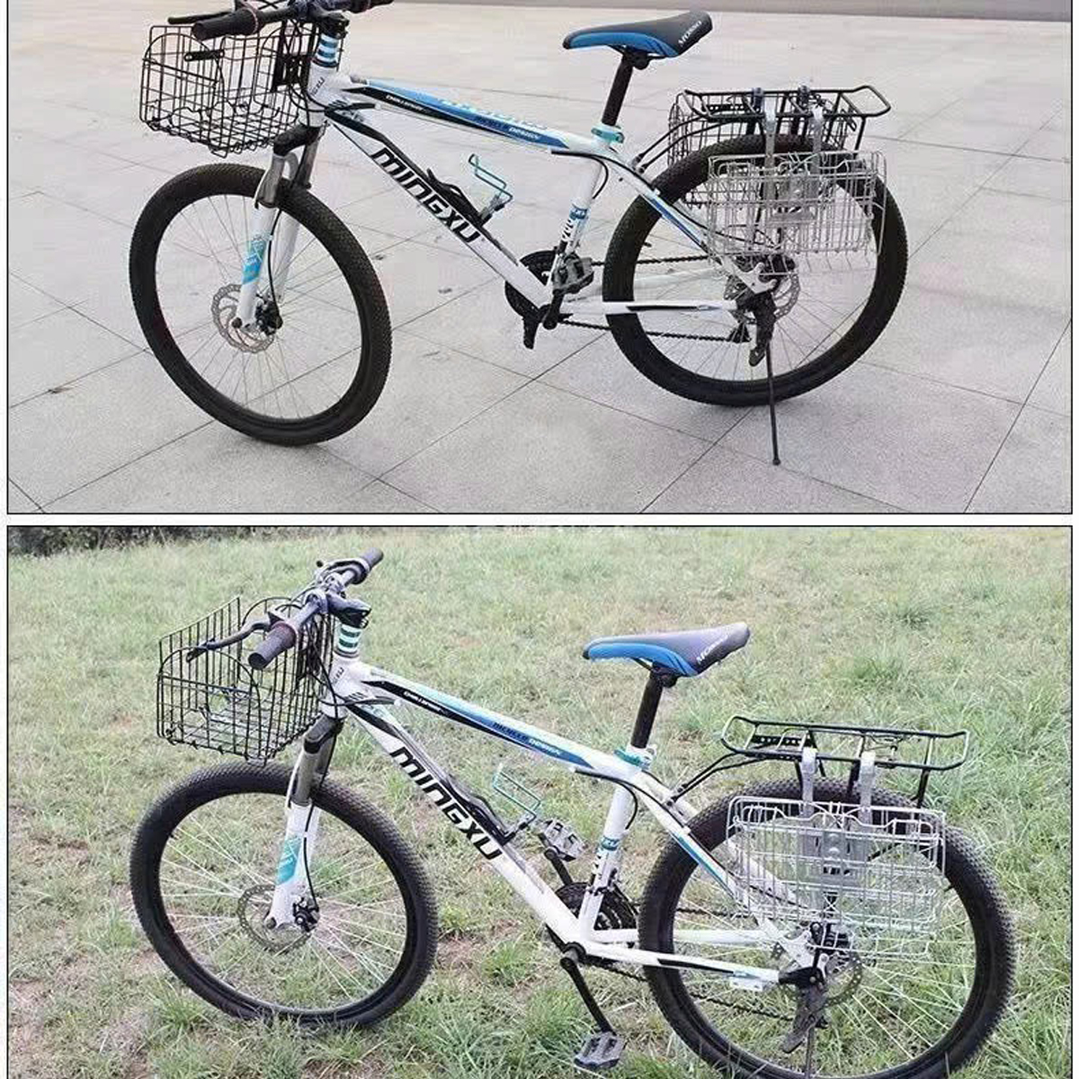 Mô tả Giỏ Xe Đạp Thể Thao Gấp Lại Được Gắn Xe Đạp Sports - Giỏ Gắn Xe Đạp Địa Hình Xe Đô Thị Chính Hãng Amalife - 6