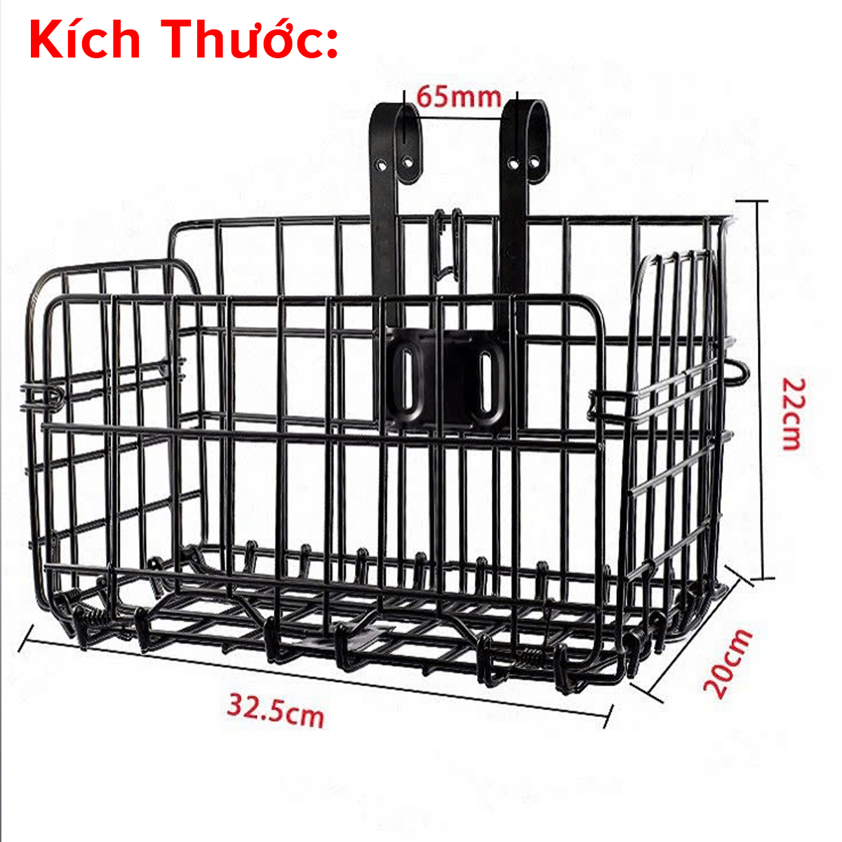Mô tả Giỏ Xe Đạp Thể Thao Gấp Lại Được Gắn Xe Đạp Sports - Giỏ Gắn Xe Đạp Địa Hình Xe Đô Thị Chính Hãng Amalife - 7