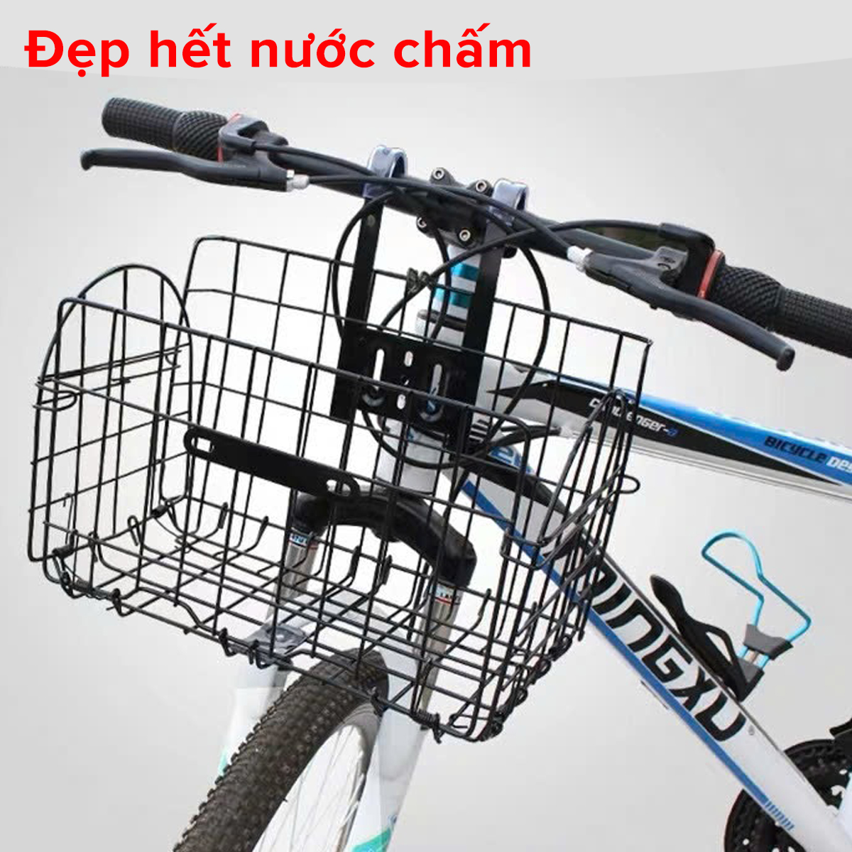 Mô tả Giỏ gắn xe đạp đựng đồ đa năng bền bỉ - giỏ treo xe đạp chịu lực tốt hãng Amalife - 4