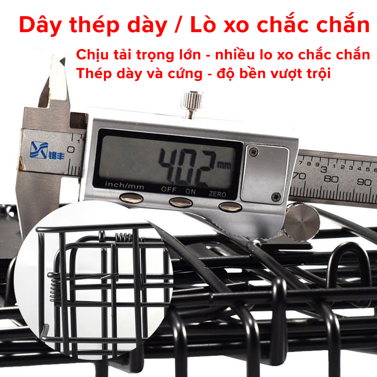 Mô tả Giỏ gắn xe đạp đựng đồ đa năng bền bỉ - giỏ treo xe đạp chịu lực tốt hãng Amalife - 5