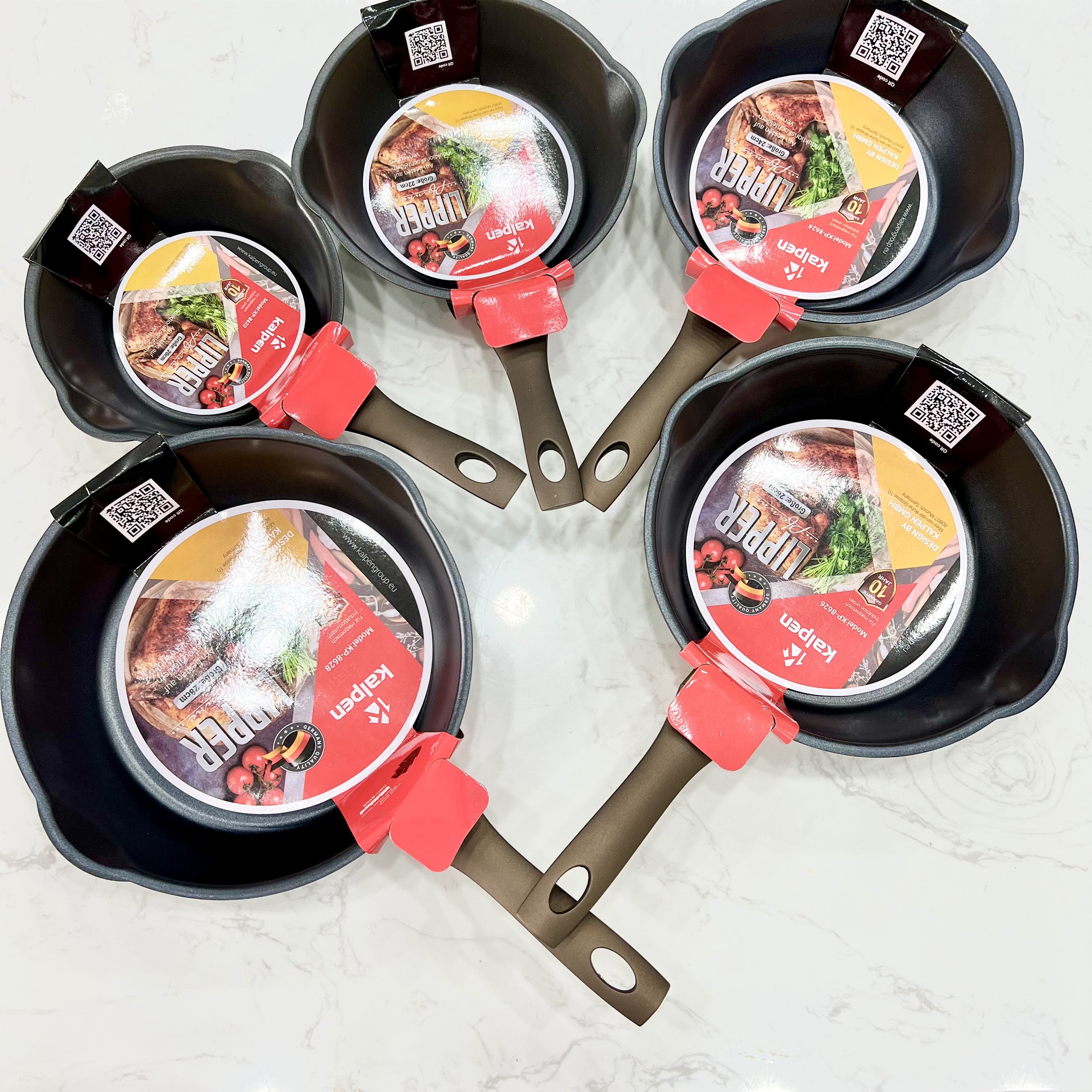 Mô tả Chảo Chống Dính Cao Cấp Lipper Size 24-26-28cm Hàng Chính Hãng KALPEN-GIA DỤNG ĐỨC Bảo Hành 2 Năm - 7