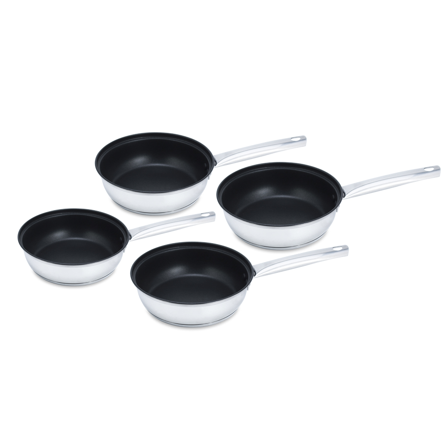 Mô tả Chảo Chống Dính INOX 304 Cao Cấp 5 Lớp Size 16-18-20-22cm Gliter Hàng Chính Hãng KALPEN-GIA DỤNG ĐỨC - 4