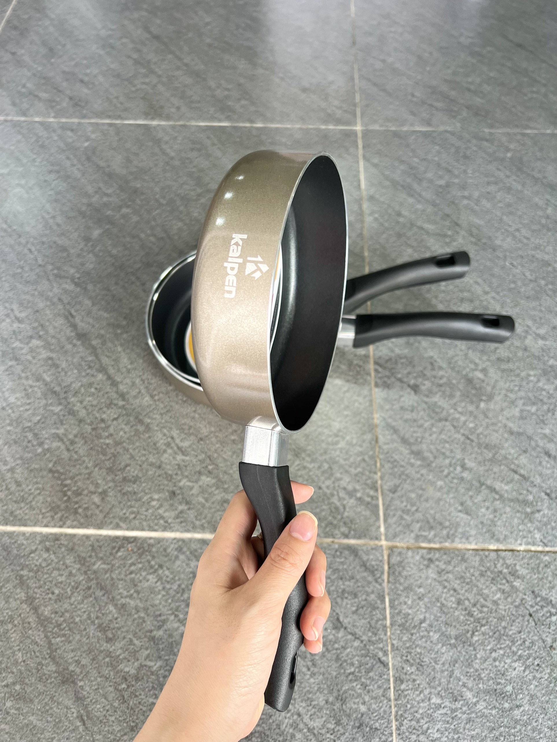 Mô tả Chảo Chống Dính Cao Cấp Super Baby Size 16-18-20cm Hàng Chính Hãng KALPEN-GIA DỤNG ĐỨC - 1