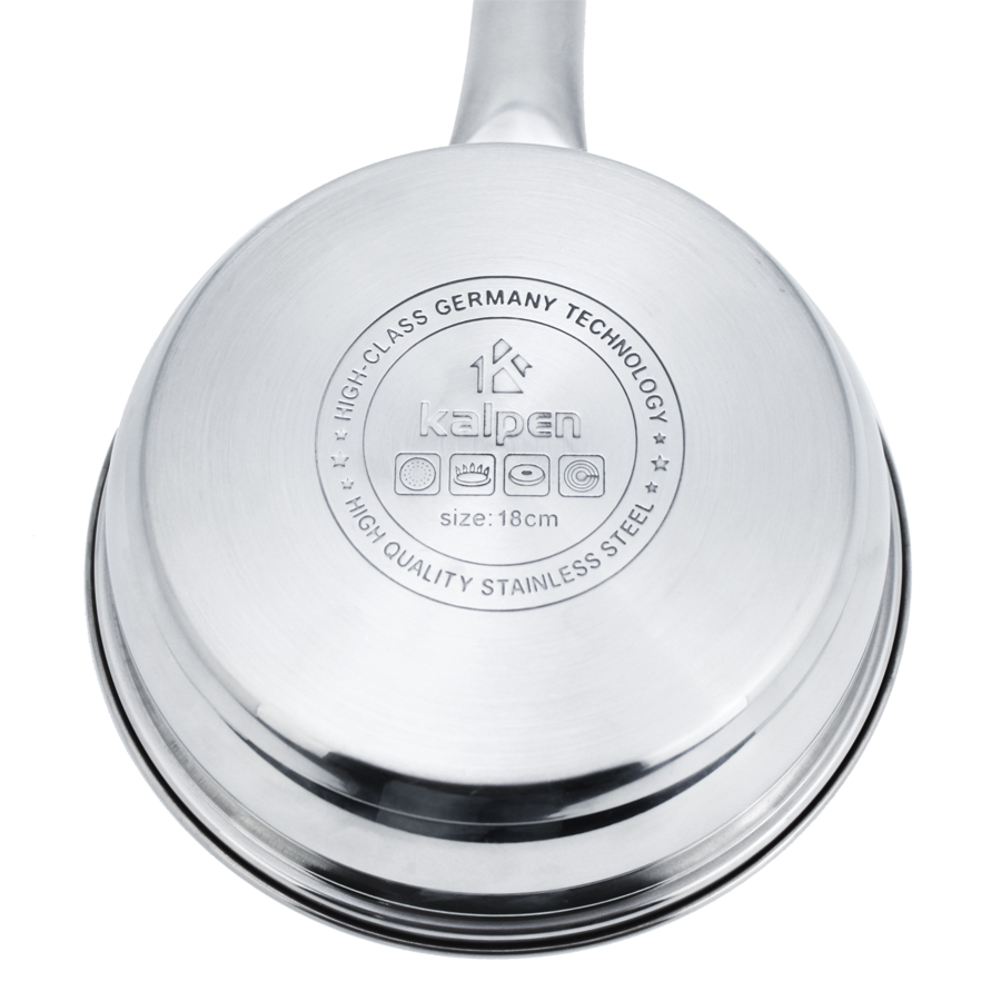 Mô tả Chảo Chống Dính INOX 304 Cao Cấp 5 Lớp Size 16-18-20-22cm Gliter Hàng Chính Hãng KALPEN-GIA DỤNG ĐỨC - 6