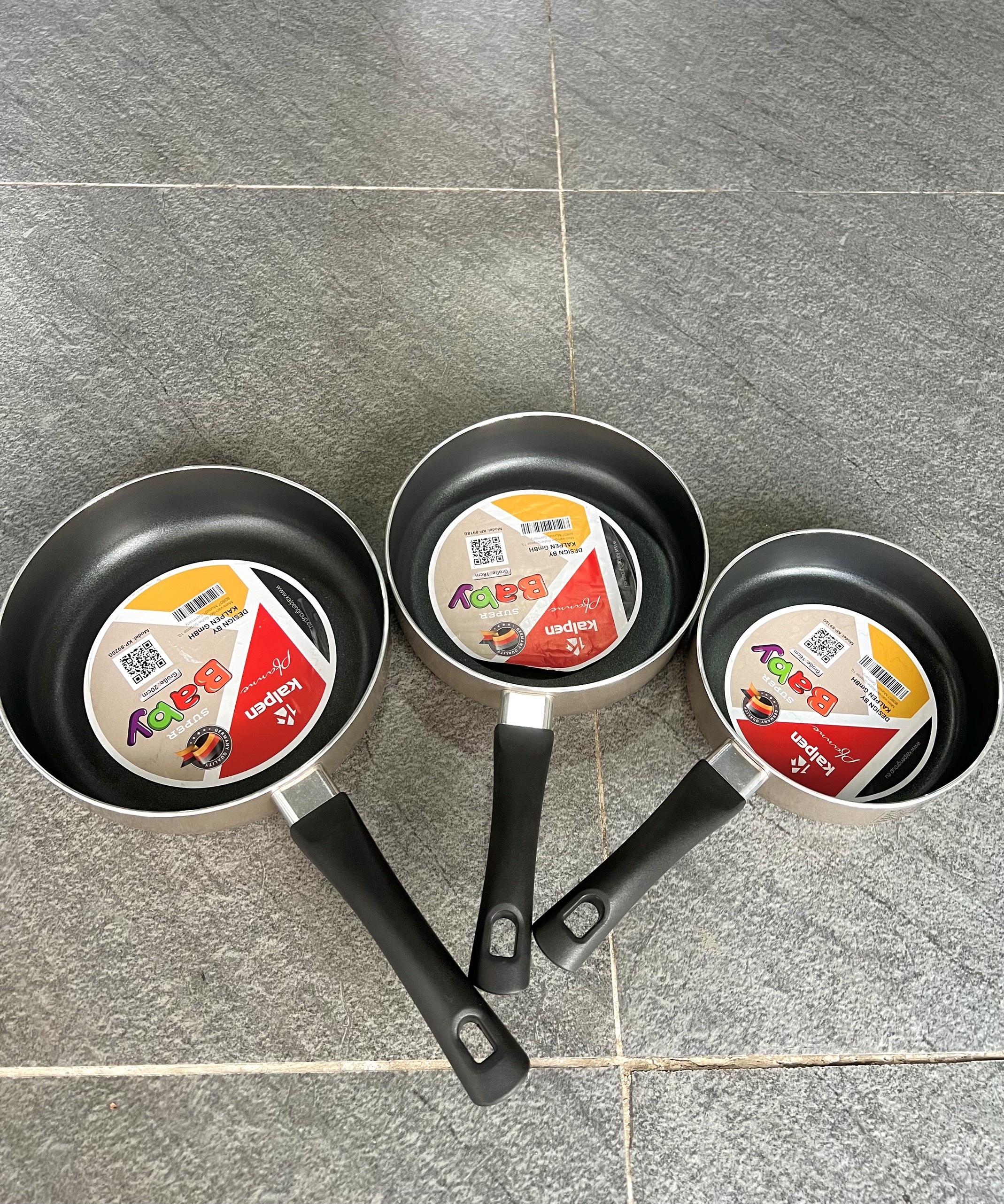 Mô tả Chảo Chống Dính Cao Cấp Super Baby Size 16-18-20cm Hàng Chính Hãng KALPEN-GIA DỤNG ĐỨC - 5