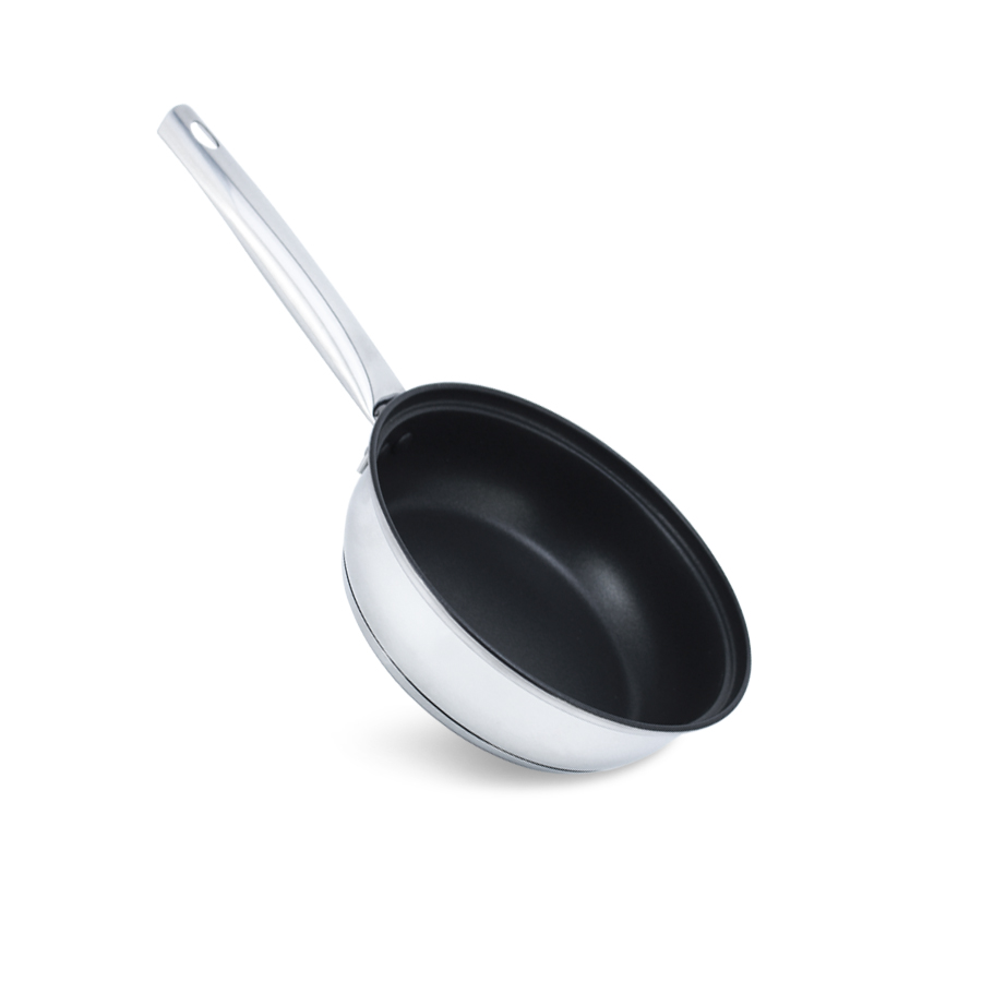 Mô tả Chảo Chống Dính INOX 304 Cao Cấp 5 Lớp Size 16-18-20-22cm Gliter Hàng Chính Hãng KALPEN-GIA DỤNG ĐỨC - 2