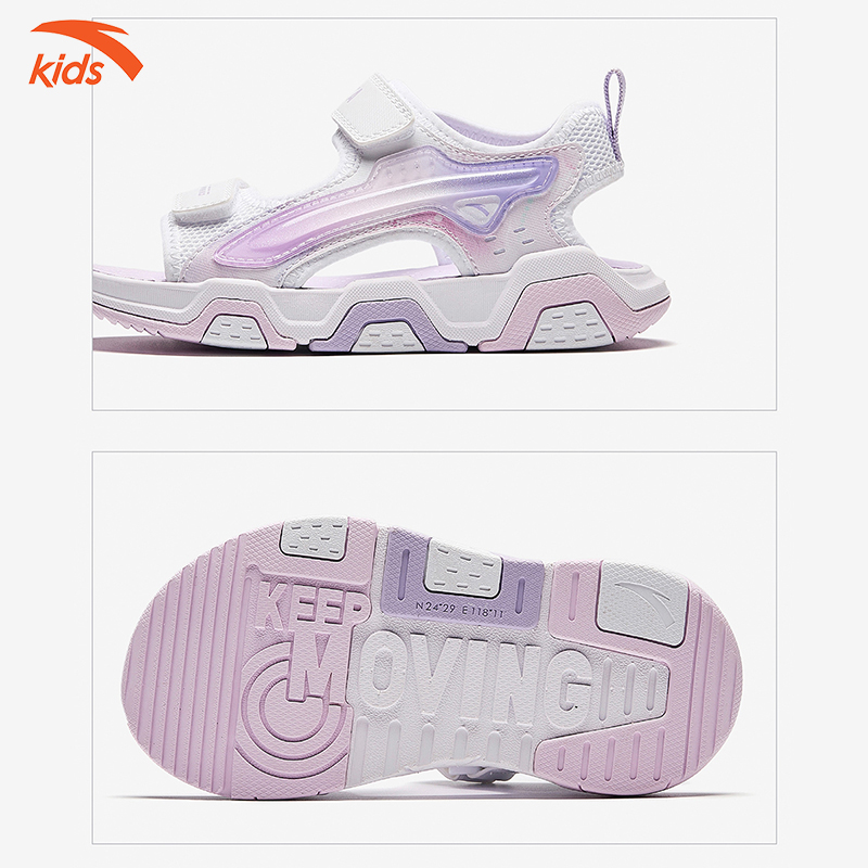Mô tả Sandals thời trang bé gái size 27-33 Anta Kids Rubik'S Cube 3224B9971 - 4