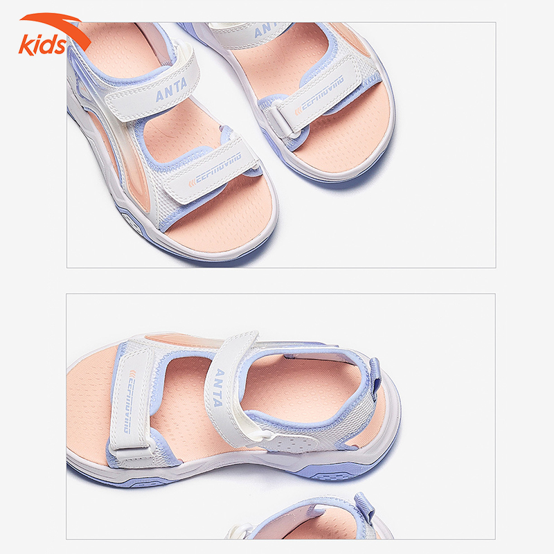 Mô tả Sandals thời trang bé gái size 27-33 Anta Kids Rubik'S Cube 3224B9971 - 7