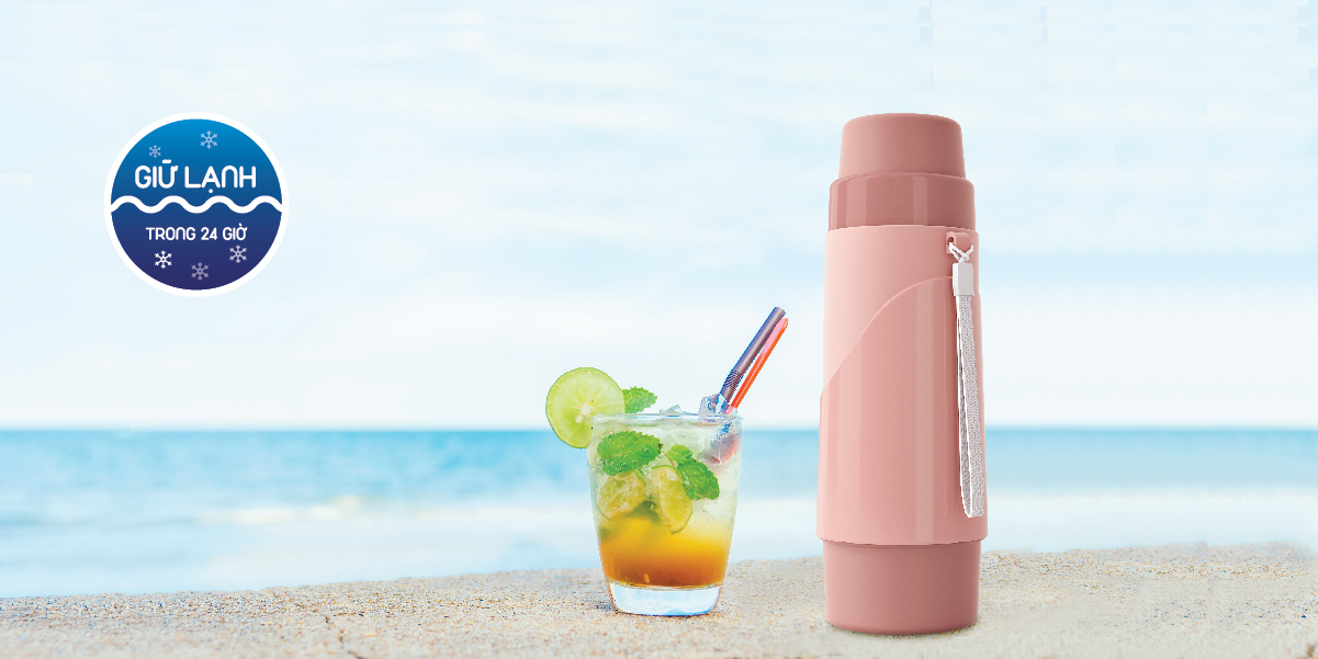 Mô tả Phích giữ nhiệt cầm tay nhỏ gọn dung tích 0.45L Rạng Đông - Model: RD 04528 N2 - 3