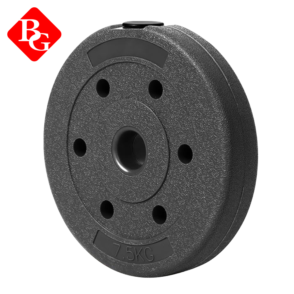 Mô tả BG - Tạ miếng nhựa pvc đặc ruột tạ bánh nhựa tạ đĩa 1,25kg - 4