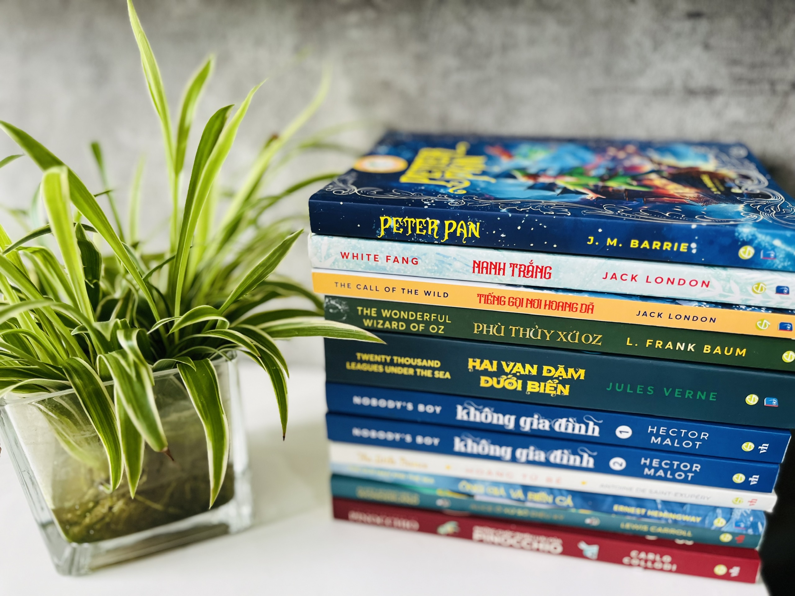 Mô tả Sách văn học kinh điển song ngữ - Sách văn học, tặng audio và note từ vựng song ngữ - HG Books - 1