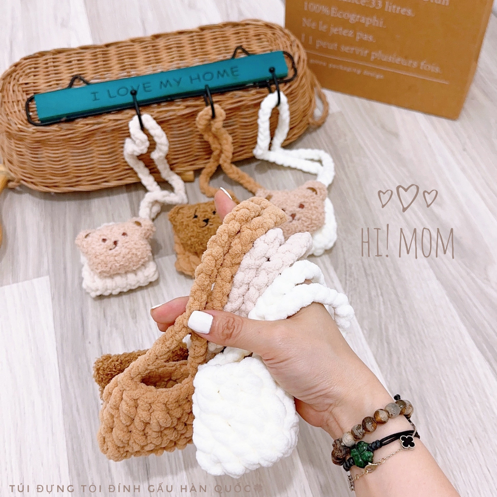 Mô tả Túi Đựng Tỏi Đáng Yêu Hình Thú Bông – Phụ Kiện Không Thể Thiếu Cho Bé, Phong Cách Hàn Quốc IQKAO - 3