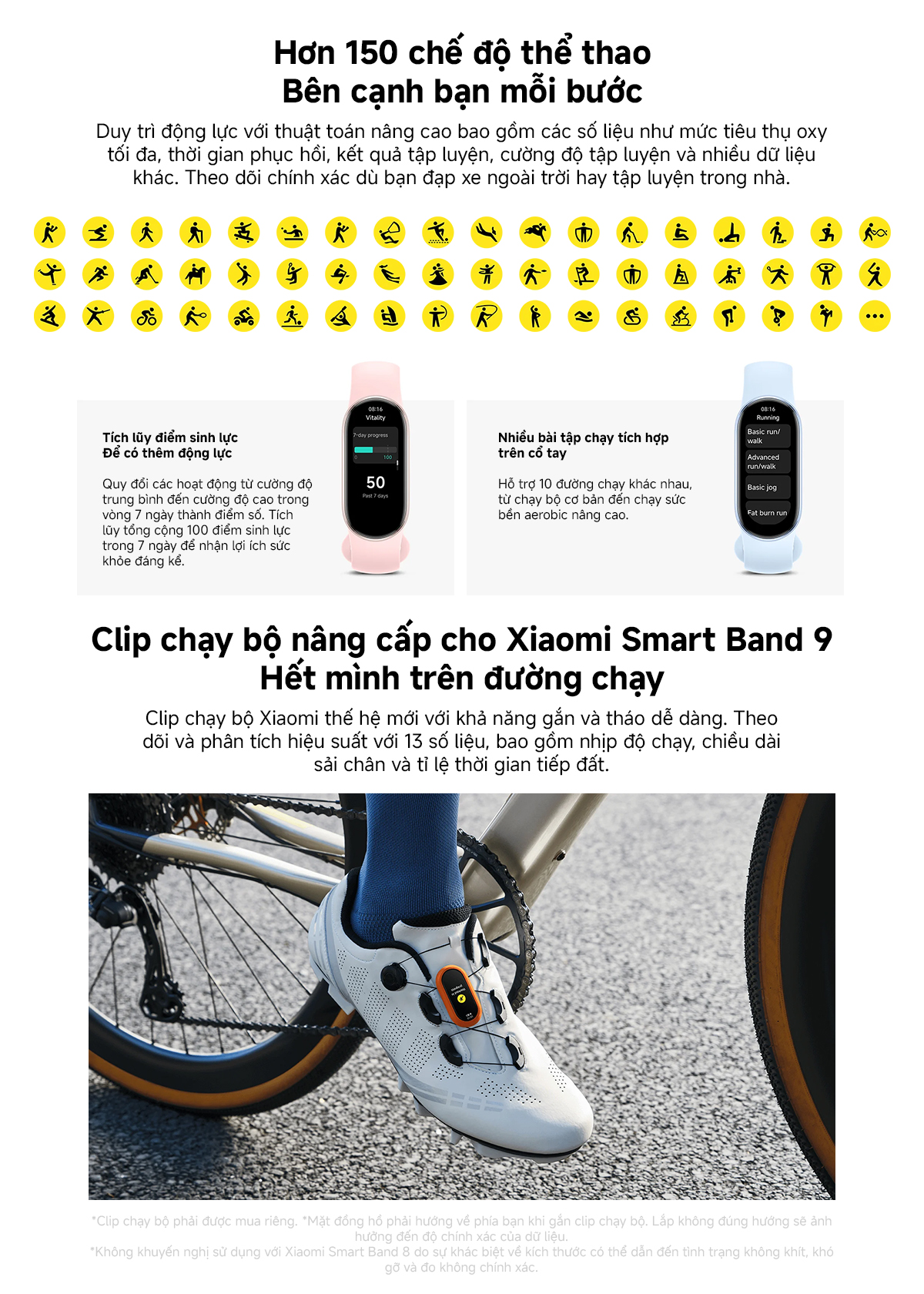 Kết nối Xiaomi Miband 9