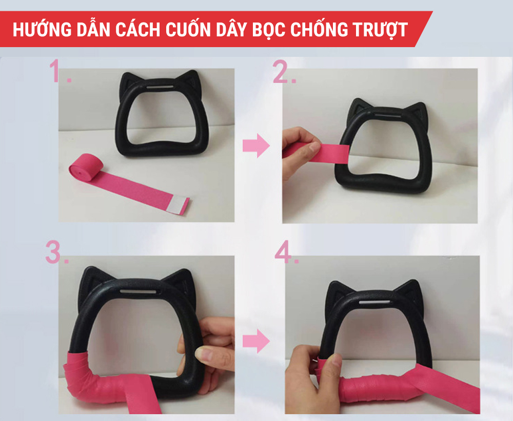 Mô tả Vòng treo đu xà đơn trẻ em Gymnastic rings GoodFit kháng lực chịu tại 200kg, dây treo tùy chỉnh GF002E - 5