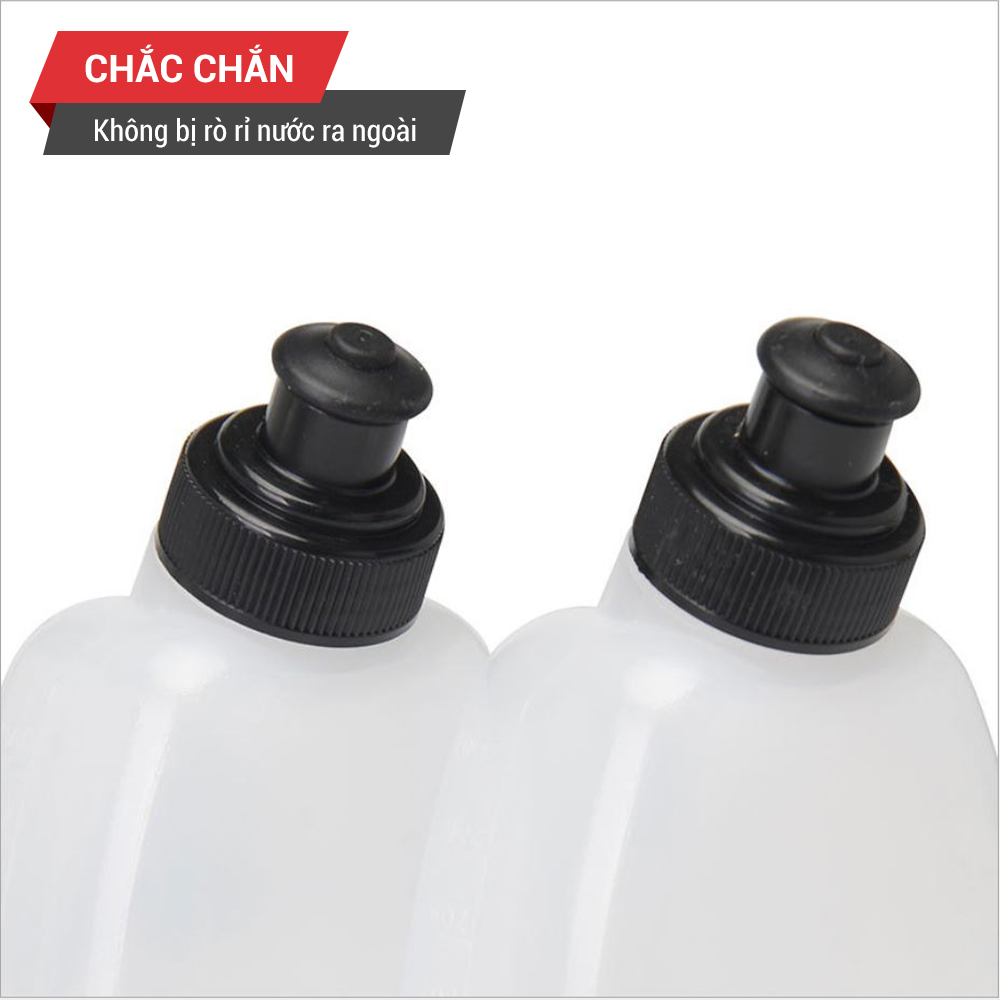 Mô tả Bình nước nhựa cứng thể thao, bình nước chạy bộ 250ml GoodFit GF03RA - 3
