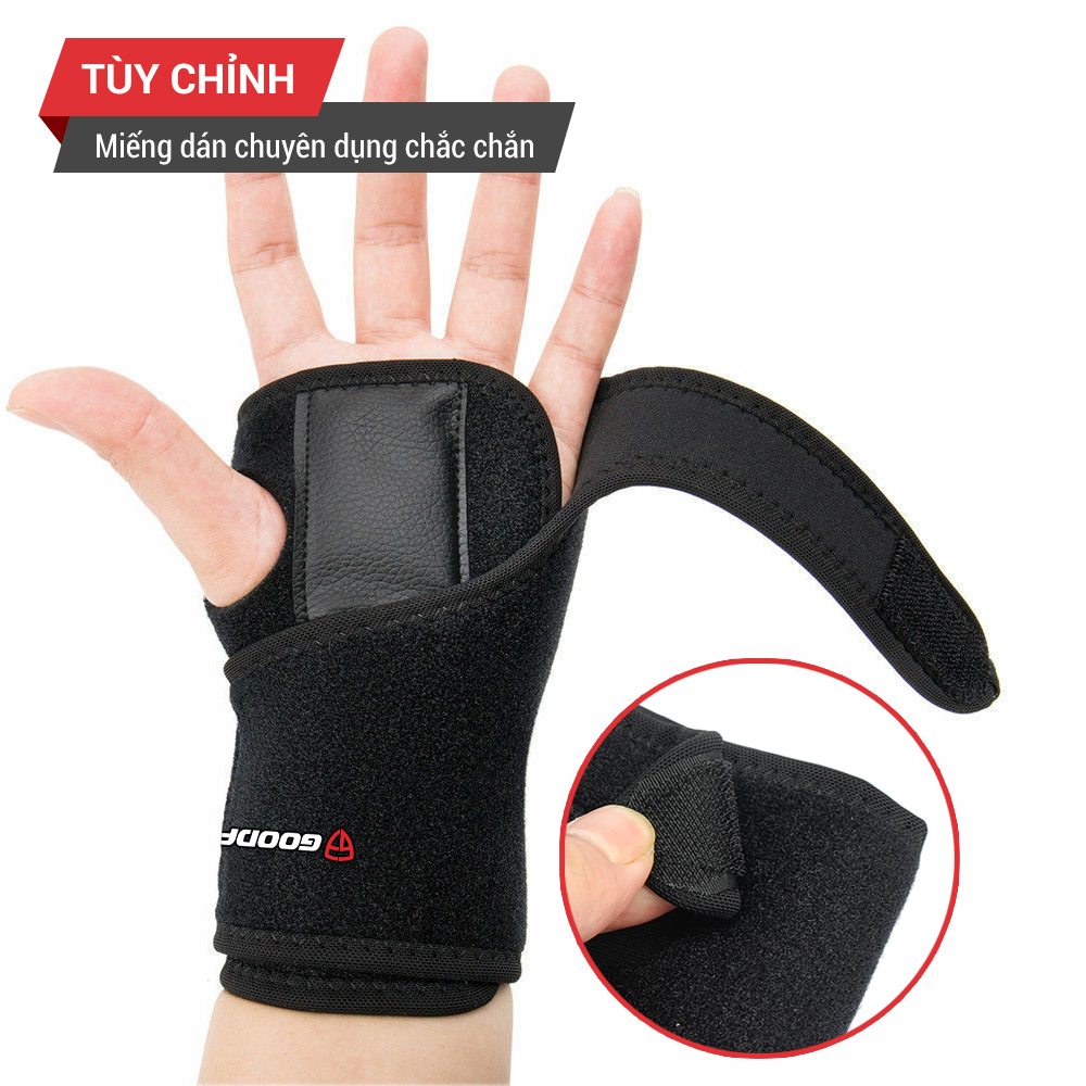 Mô tả Băng nẹp cổ tay, hỗ trợ cố định cổ tay chính hãng GoodFit GF304W - 3