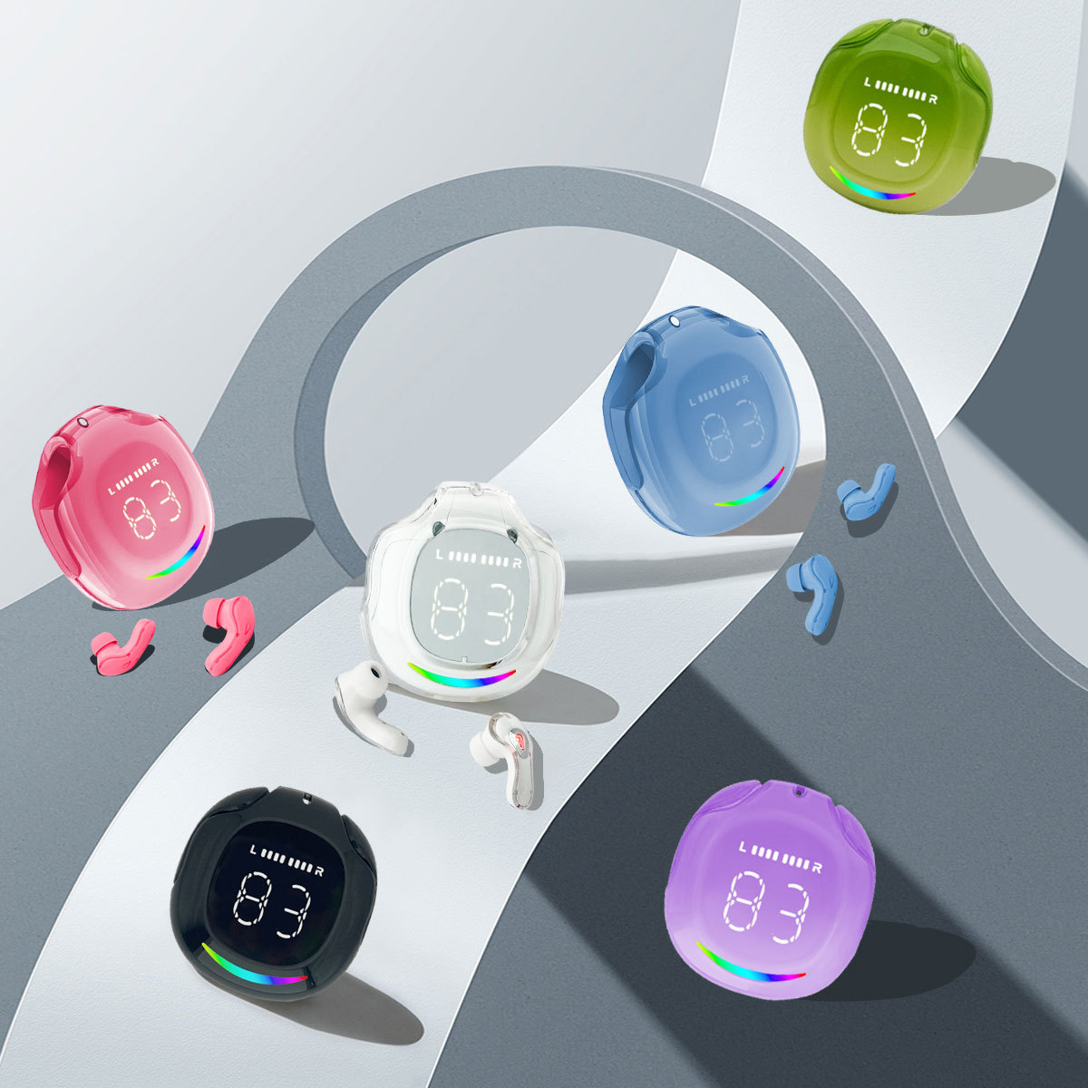 Tai nghe bluetooth KY10 Ultrapods Max cảm ứng, bass hay, bản nâng cấp ...