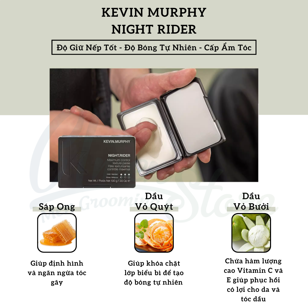 [FULL LINE] Sáp Vuốt Tóc Kevin Murphy ( Rough Rider - Night Rider ...
