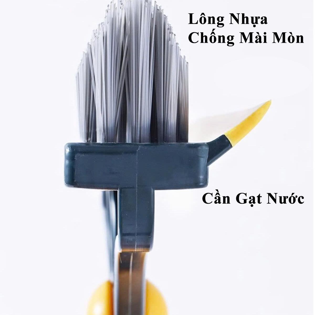 Mô tả Cây Chà Sàn Nhà Tắm, Chổi Cọ Sàn Và Gạt Nước 2 Trong 1, Cọ Sạch Khe Hẹp, Cọ Góc Tường Hãng Amalife East ES04 - 5