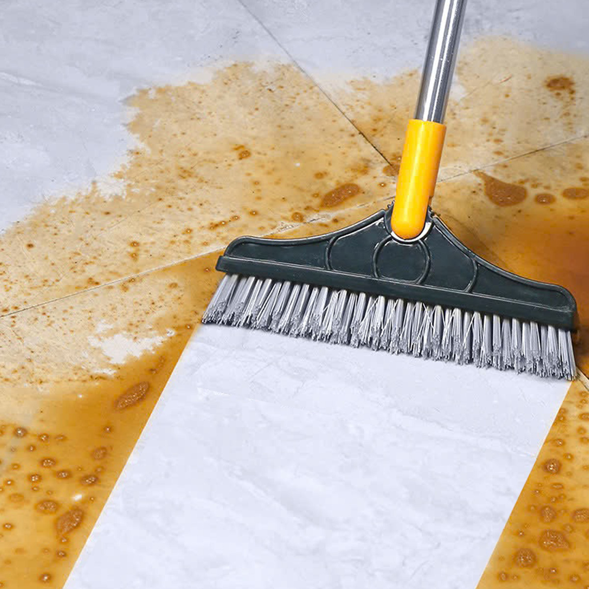 Mô tả Cây Chà Sàn Nhà Tắm, Chổi Cọ Sàn Và Gạt Nước 2 Trong 1, Cọ Sạch Khe Hẹp, Cọ Góc Tường Hãng Amalife East ES04 - 9