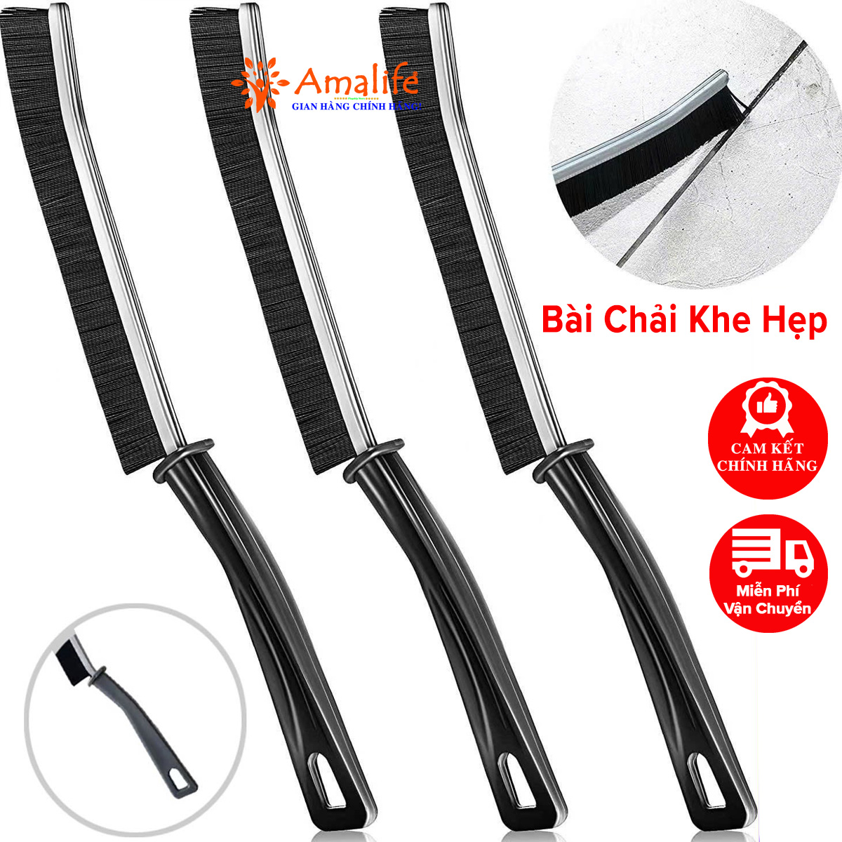 Bàn chải vệ sinh khe hở Amalife