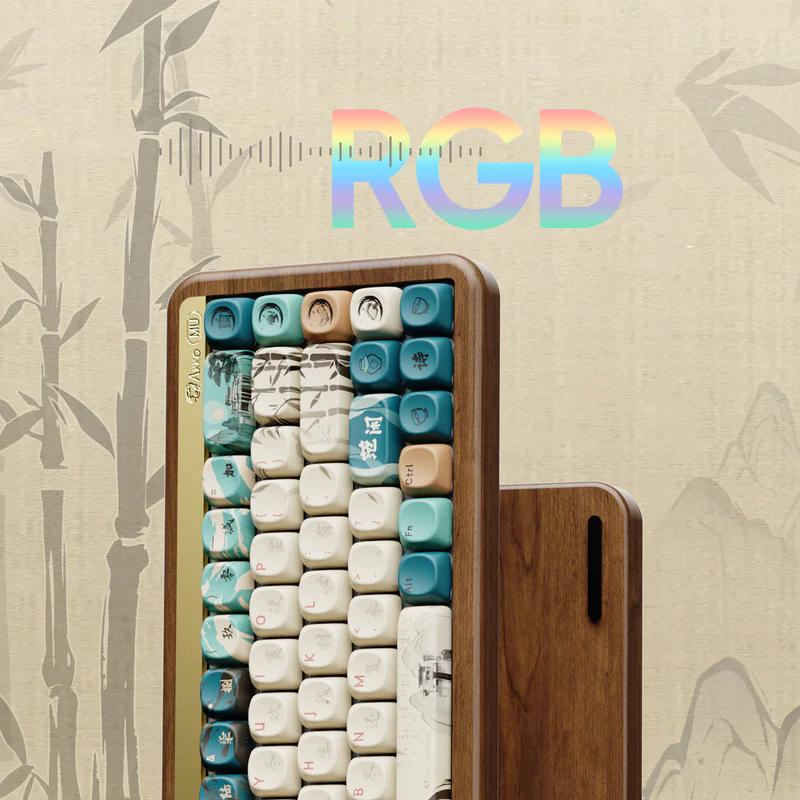 Mô tả Bàn phím cơ AKKO MU01 Joy of Life (Hotswap,RGB / Multi-Modes/ Switch Piano - Bluetooth - 2