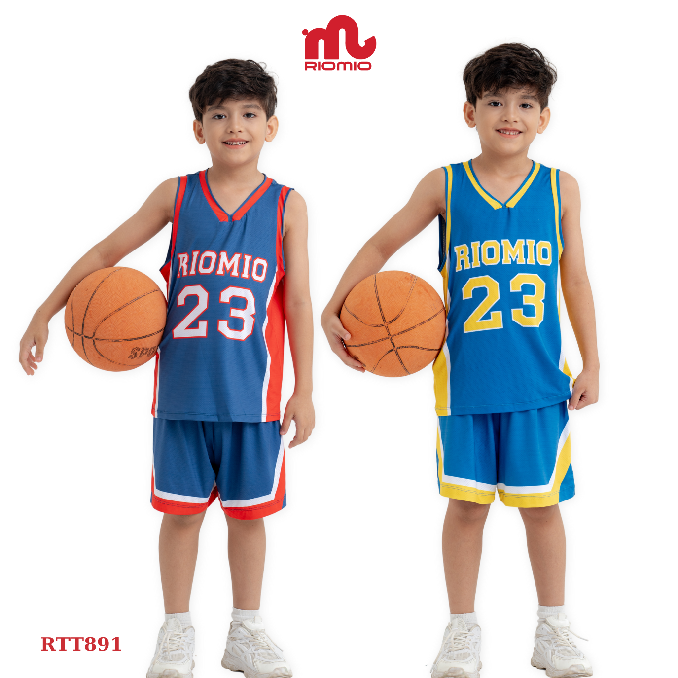 Mô tả Bộ thể thao bé trai R-coolmax 60D  RIOMIO size 27-60kg thoáng mát và khô nhanh gấp 2 lần - 1