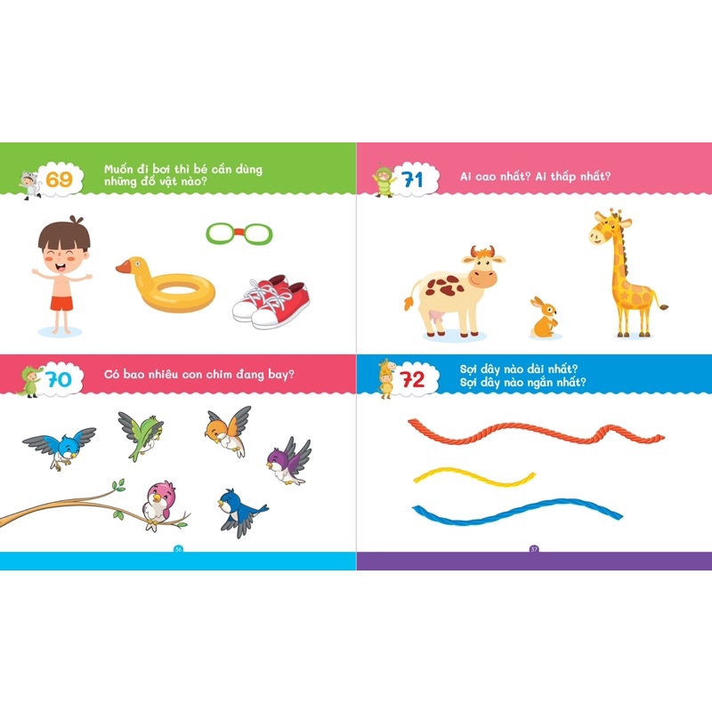 Mô tả Sách - 101 Câu Hỏi Đáp Rèn luyện Trí Thông Minh - Mẹ Hỏi Bé Trả Lời Dành Cho Bé 3 đến 6 tuổi - 4