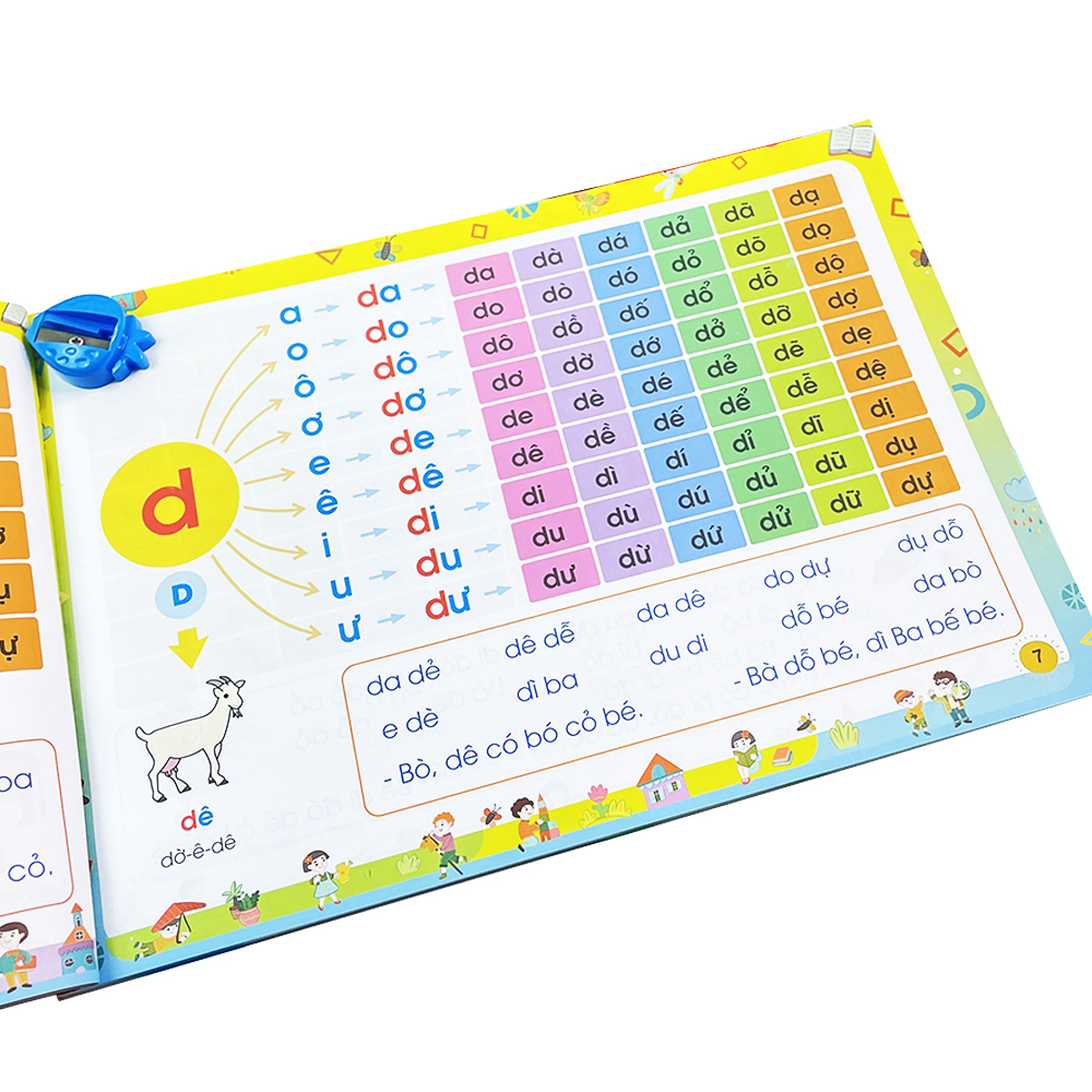 Mô tả Sách - Tập Đánh Vần Tiếng Việt Theo Sơ Đồ Tư Duy Phiên Bản Mới Nhất 5.0 - 9